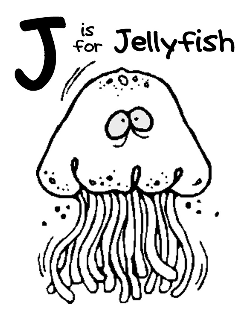852x1066 Inspirational Jellyfish Animal Coloring Pages Printable Animal