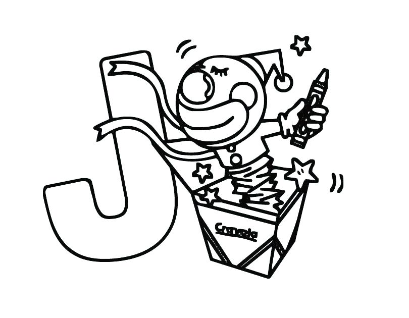 810x630 J Coloring Pages J Coloring Pages Printable Preschool Coloring