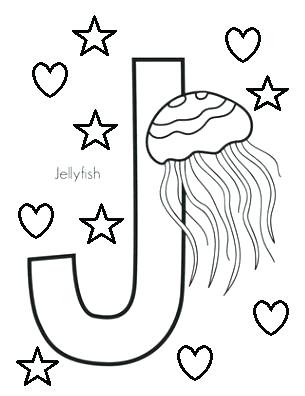 305x396 J Coloring Pages Letter J Coloring Page Letter J Coloring Sheet