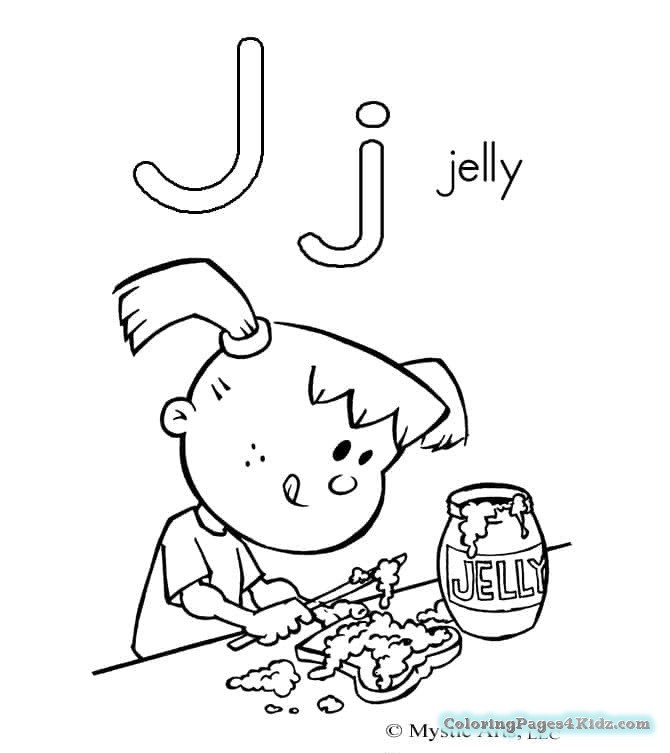 670x753 Letter J Coloring Pages Coloring Pages For Kids