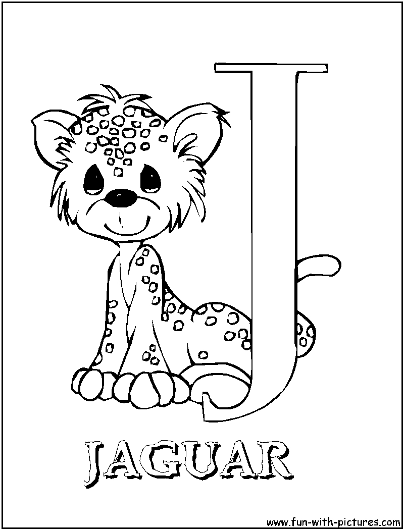 800x1050 Animal Alphabet J Coloring Pages Printable Free Best Image To Color
