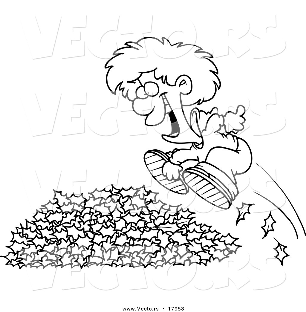 1024x1044 Jumping In Fall Leaves Coloring Pages Coloring Page For Kids