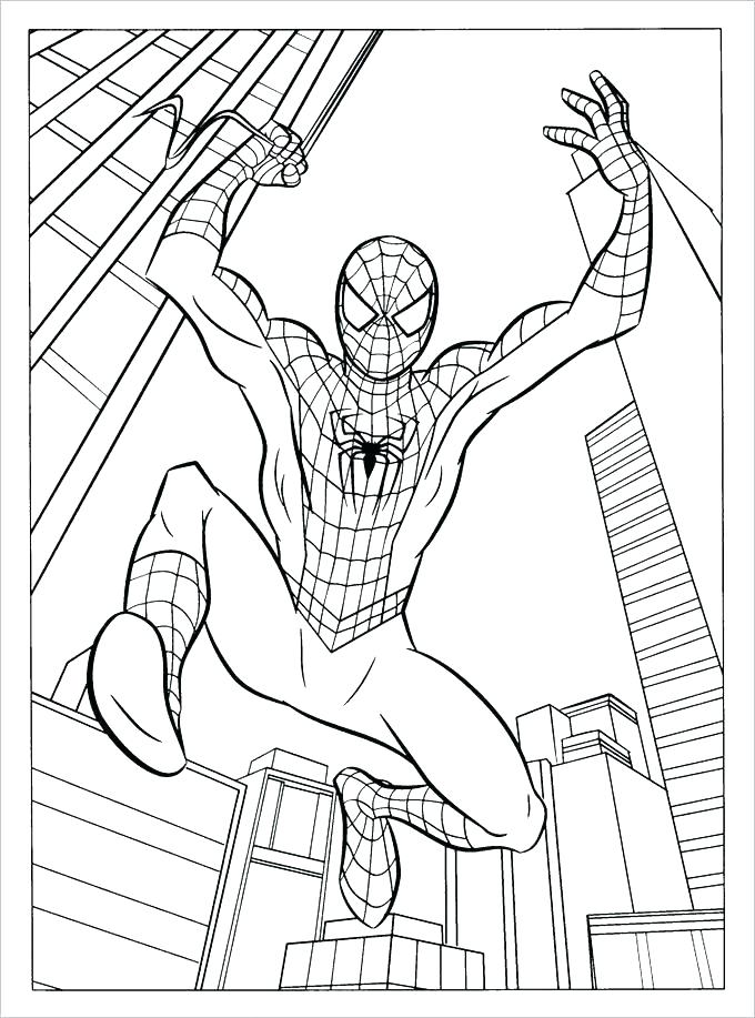680x917 Coloring Page The Amazing Spider Man Coloring Pages Free Coloring