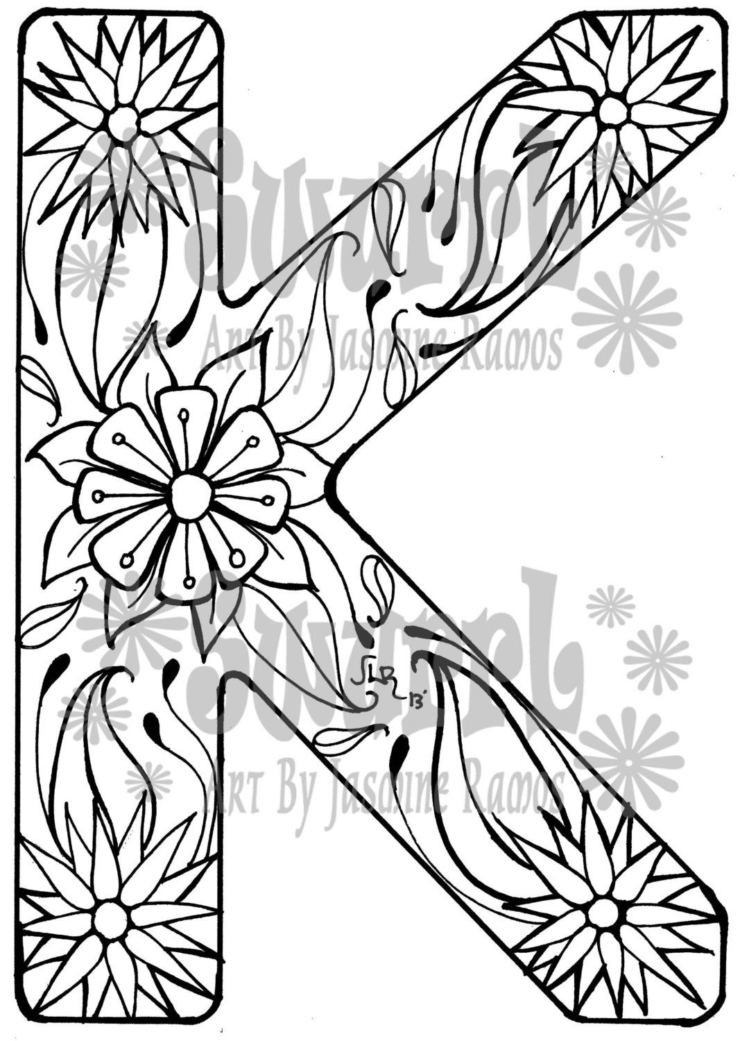 1067x1500 Best Letter A Coloring Pages For Adults K Bookmontenegro Me