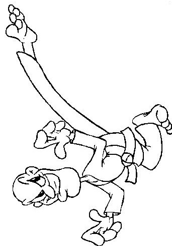 342x491 Kids N Coloring Pages Of Karate