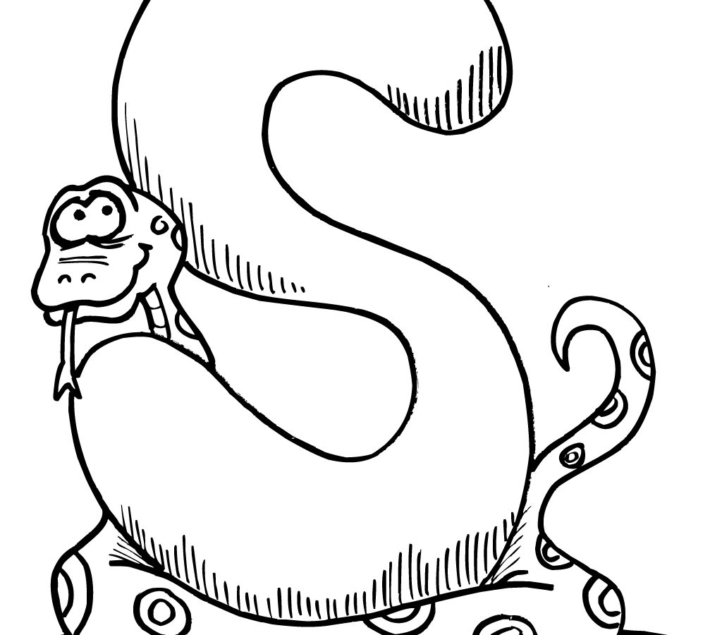 1024x900 Fresh Design Letter S Coloring Pages Page Free Printable