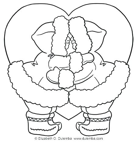 450x470 Hershey Kiss Coloring Page