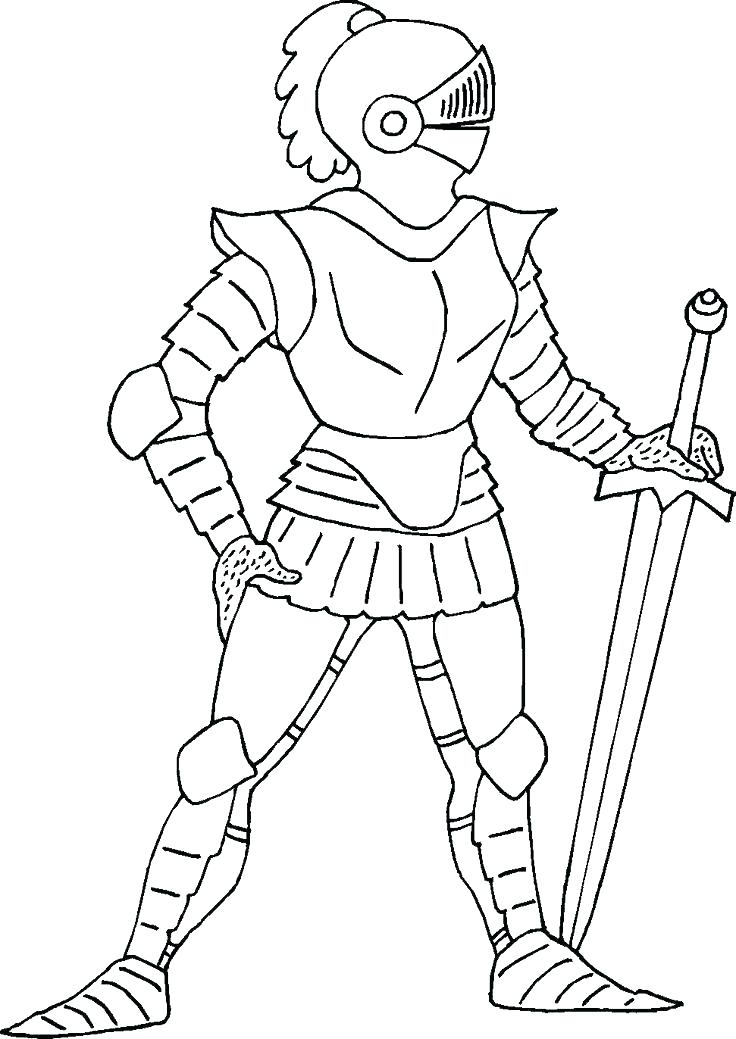 736x1039 Delightful Coloring Pages Dragons Print Of Knights Knight