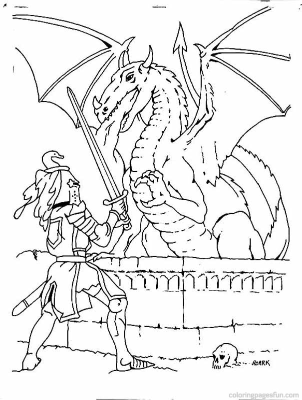 605x800 Knights Coloring Pages Free Printable Coloring Pages