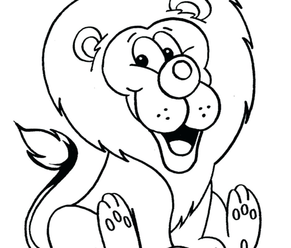 940x800 Phenomenal Lion Coloring Pages On Page Animals Color Sheet L
