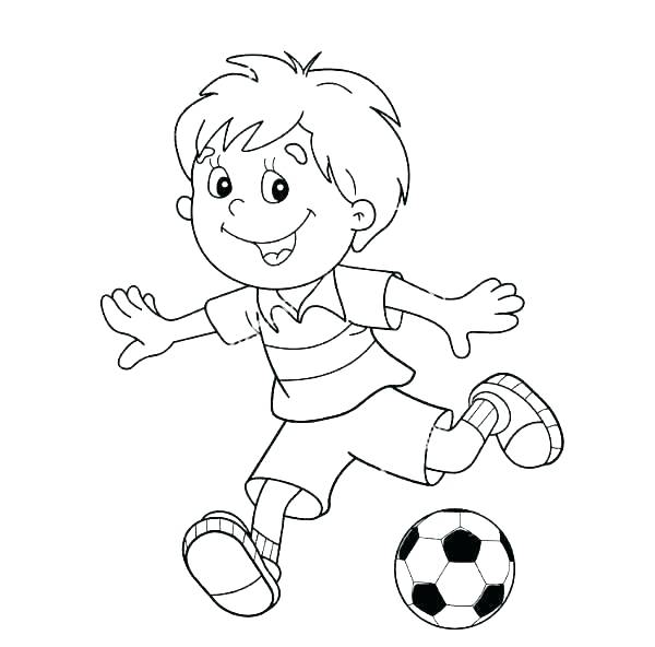 600x592 Coloring Pages Of Football Players Coloring Pages L Players