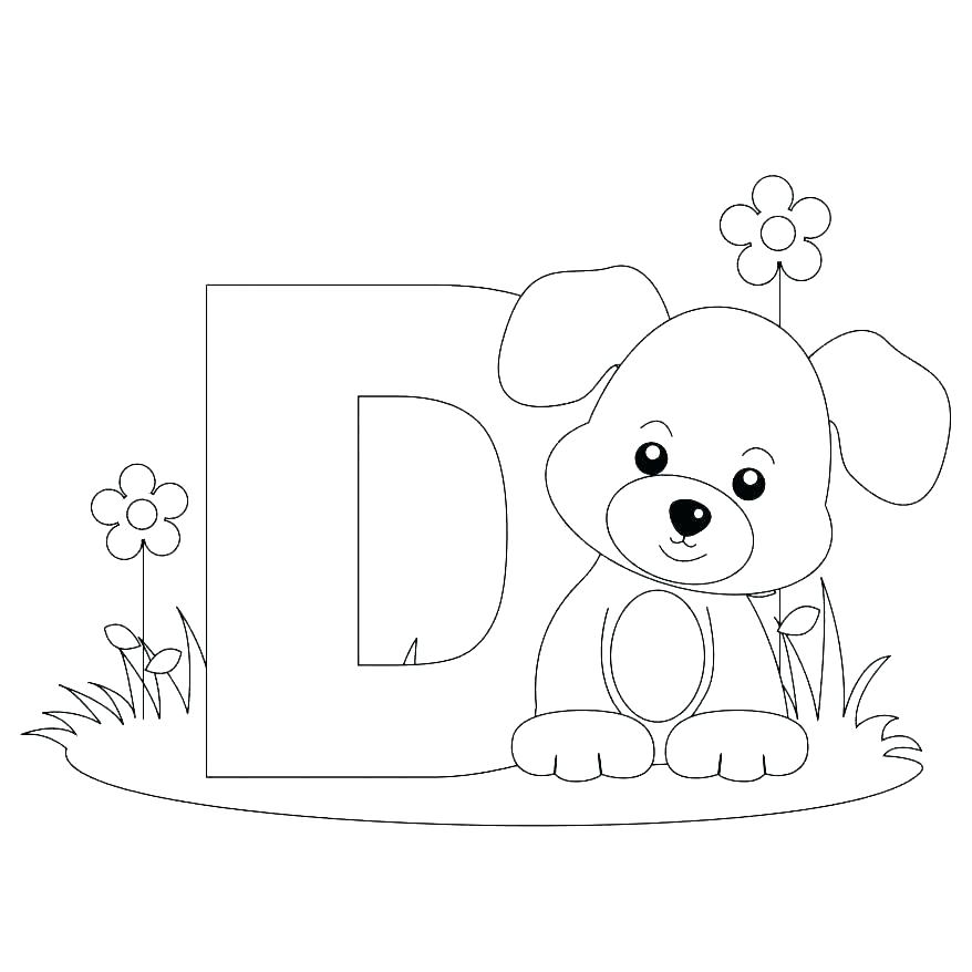 Alphabet Coloring Book Images