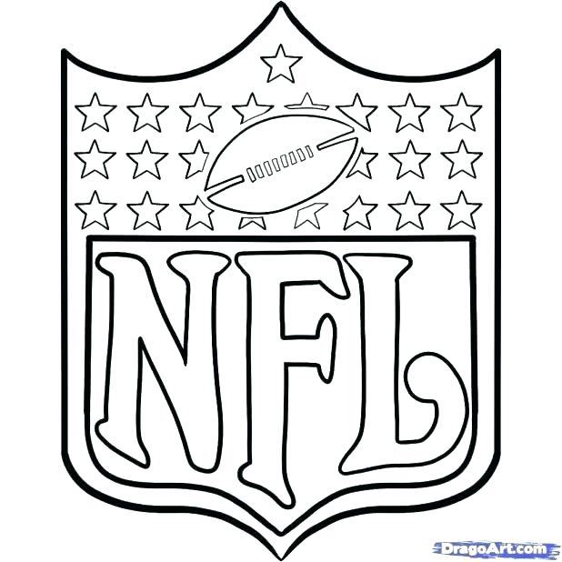 618x618 Nfl Coloring Pages Logo Coloring Pages Logos Sheets Football