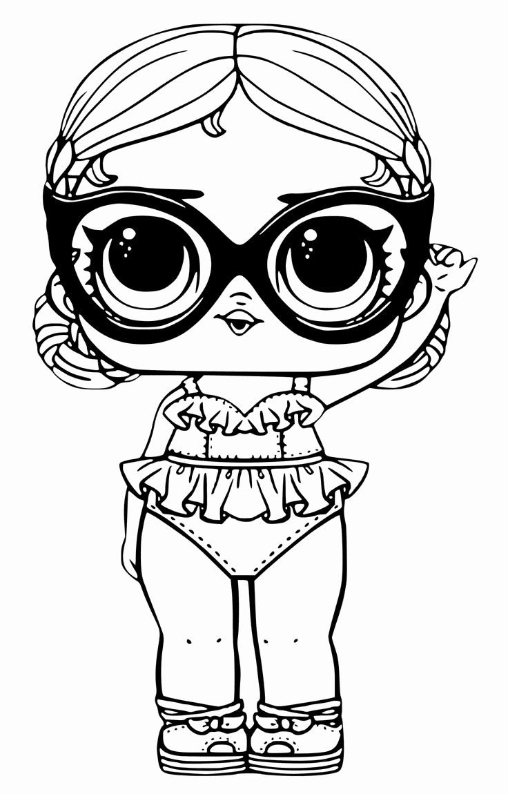 736x1150 Lol Doll Coloring Pages Unique Best Lol Dolls Images