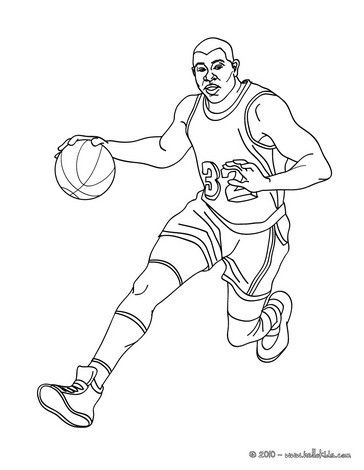 364x470 Magic Johnson Coloring Page From Basketball Coloring Pages More