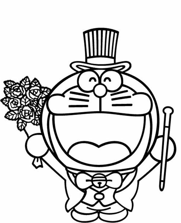 600x737 Magician Coloring Pages