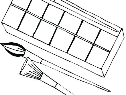 440x330 Makeup Coloring Pages Barbie Makeup Coloring Pages