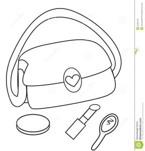 288x300 Printable Makeup Coloring Pages Free Adult Barbie Face Online