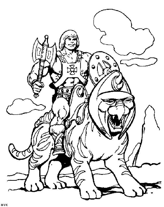 681x860 He Man Coloring Pages