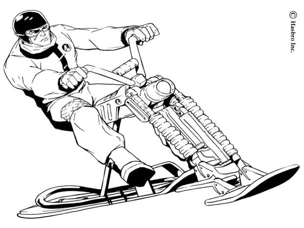 620x465 Action Man Coloring Pages
