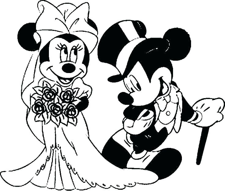 Coloring Pages Mickey And Minnie at GetDrawings | Free download