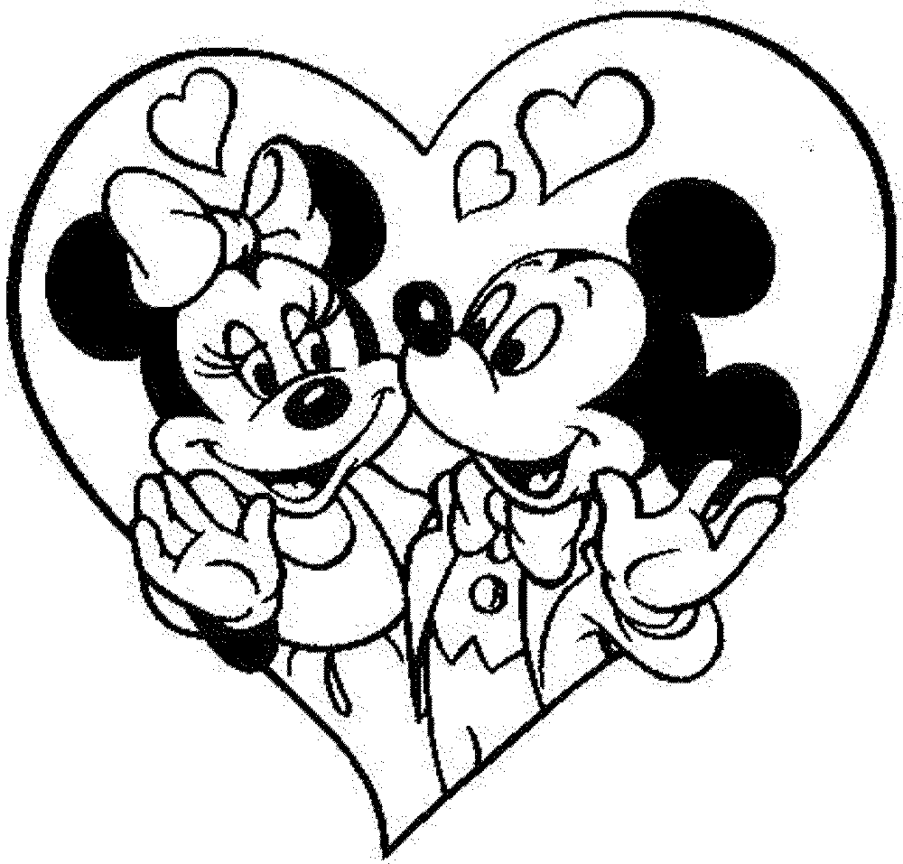 1000x957 Elegant Minnie Mouse Coloring Pages Love Mickey Mouse From Minnie