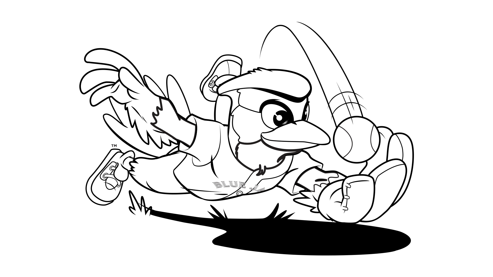 1920x1080 Best Of Blue Jays Mlb Coloring Pages Free Colouring Pages Free