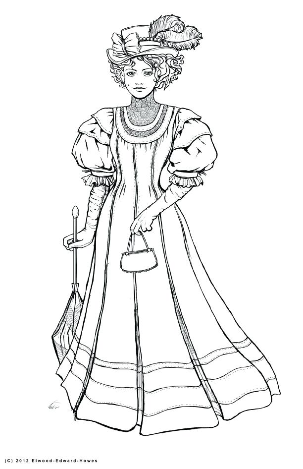 612x946 Coloring Pages For Women Woman Coloring Pages Top Model Coloring