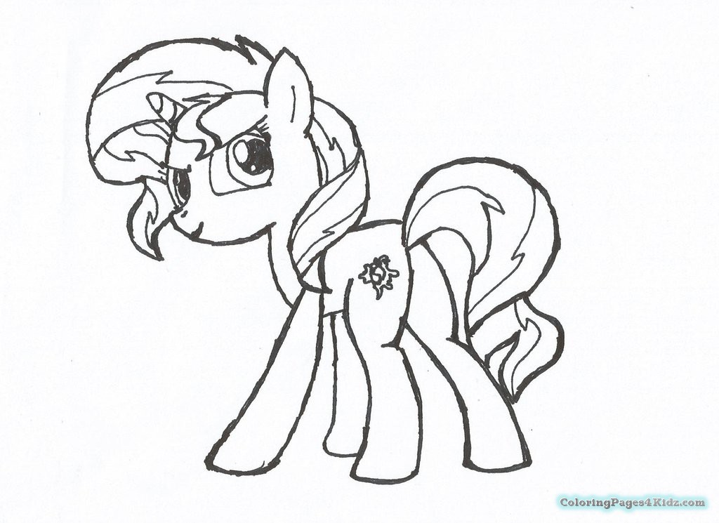 1024x745 My Little Pony Equestria Girls Coloring Pages Sunset Shimmer