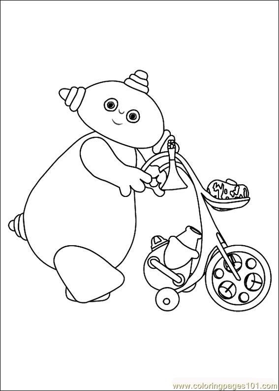 567x794 Coloring Pages In The Night Garden