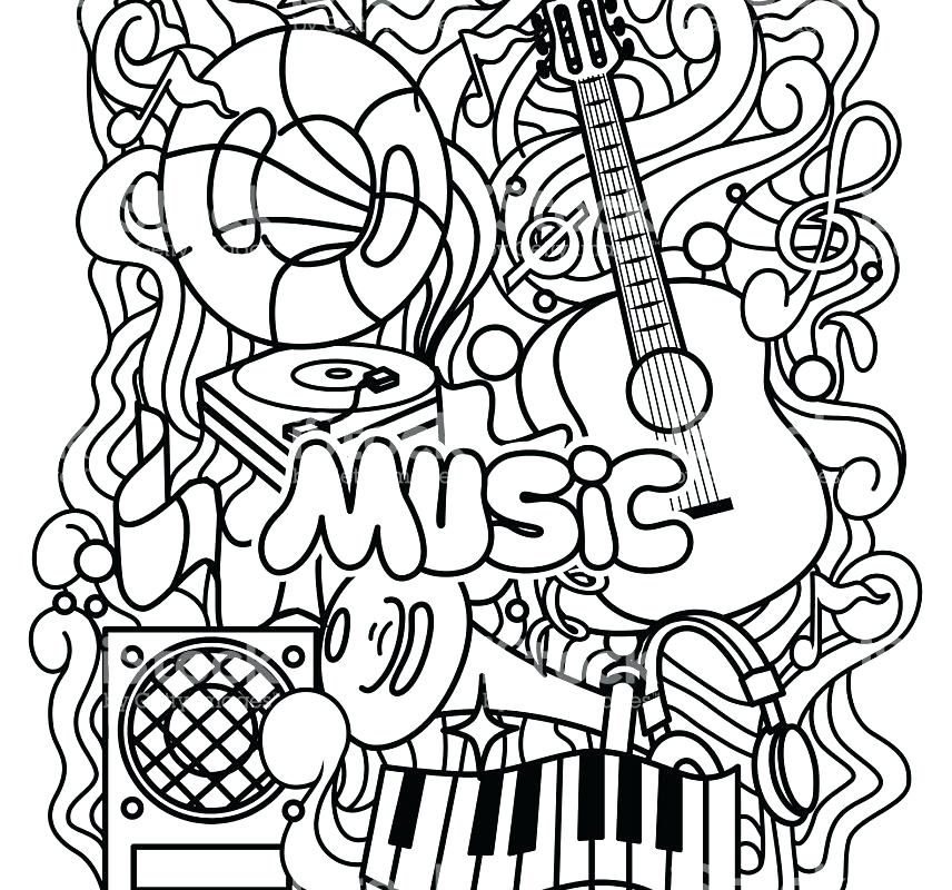 856x800 Free Music Coloring Pages Coloring Pages Remarkable Music Not
