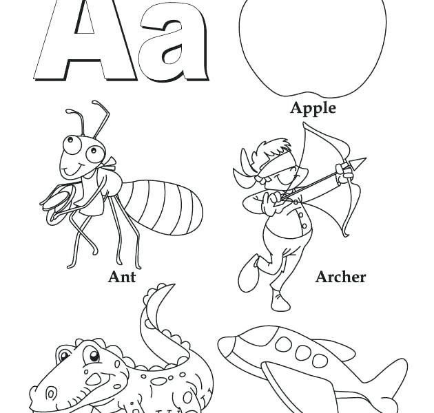 coloring pages of a at getdrawingscom free for personal use coloring