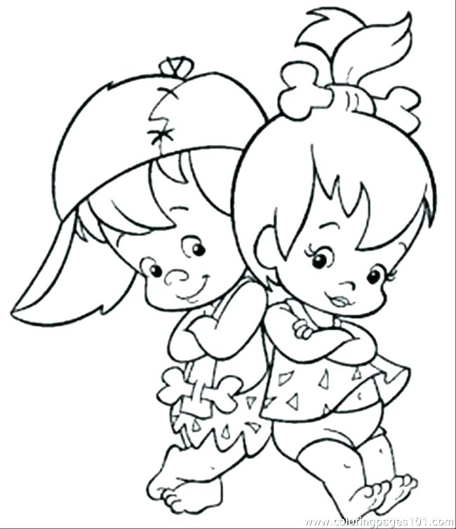 650x755 Baby Girl Coloring Pages