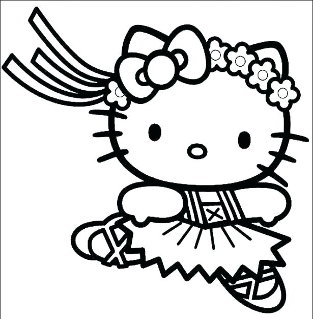 615x626 Ballerina Coloring Pages
