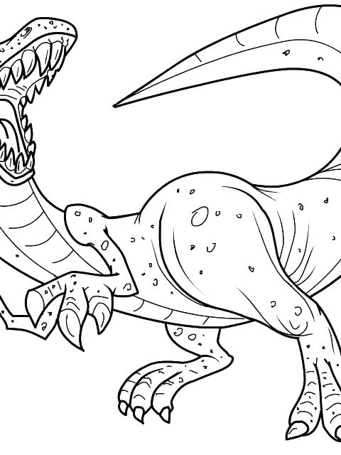 480x640 Realistic Dinosaur Coloring Pages X Free Realistic Dinosaur