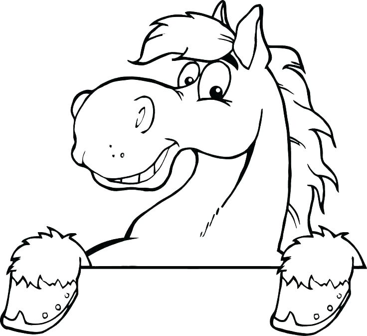 736x673 Head Coloring Page