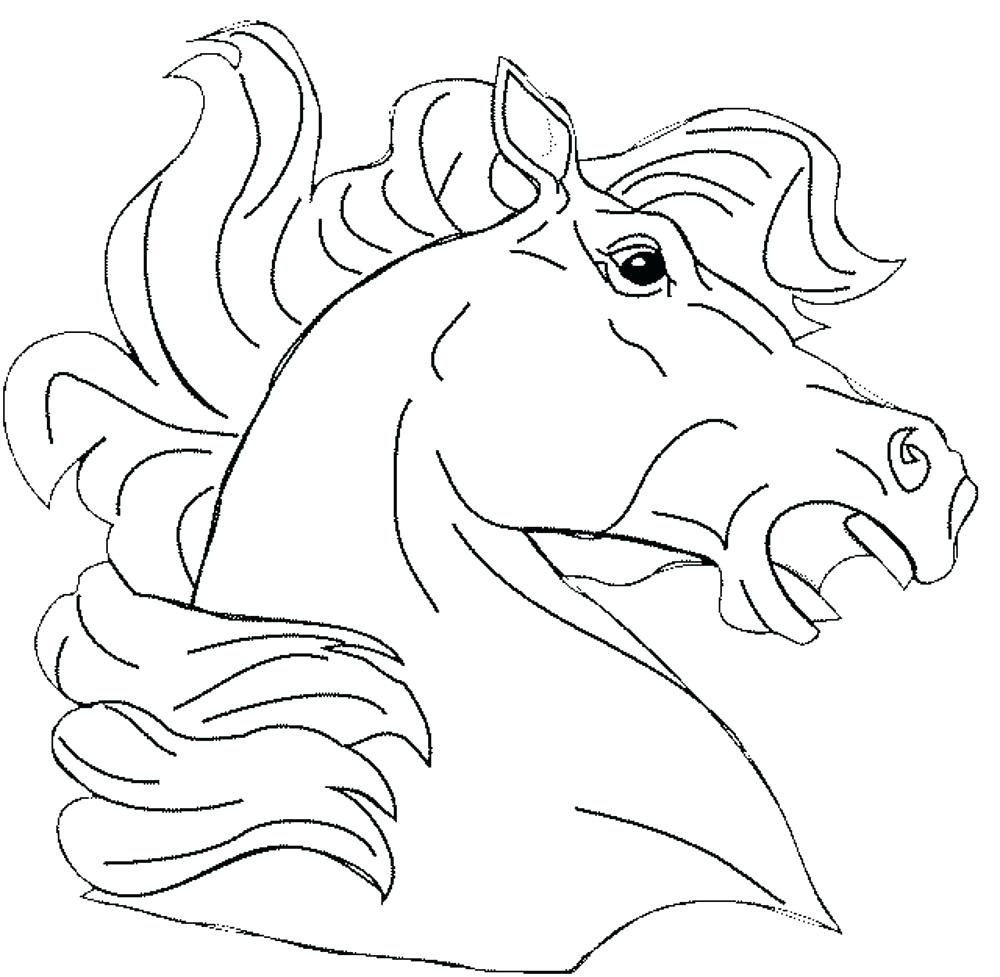 1000x977 Best Of Coloring Coloring Pages Horse Head Page Horseland Pepper
