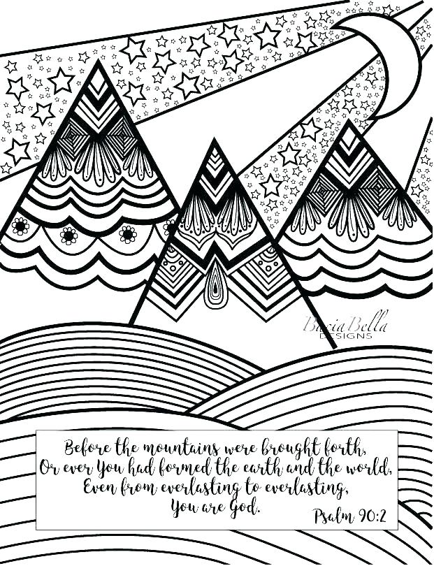 621x810 Mountain Coloring Page Mountain Coloring Pages Mountain Coloring