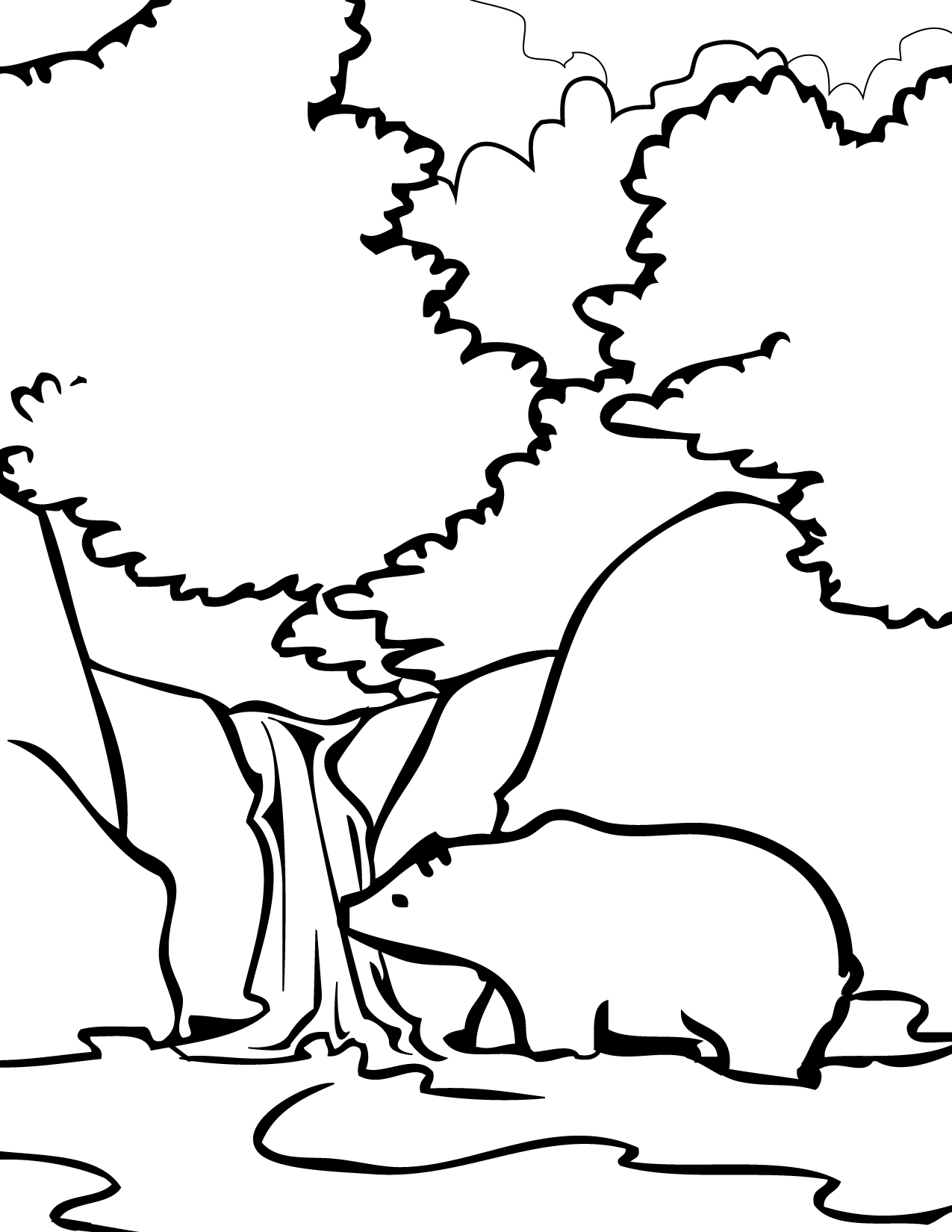 1275x1650 Noted Free Coloring Pages Of Mountains Funycoloring At Mountain