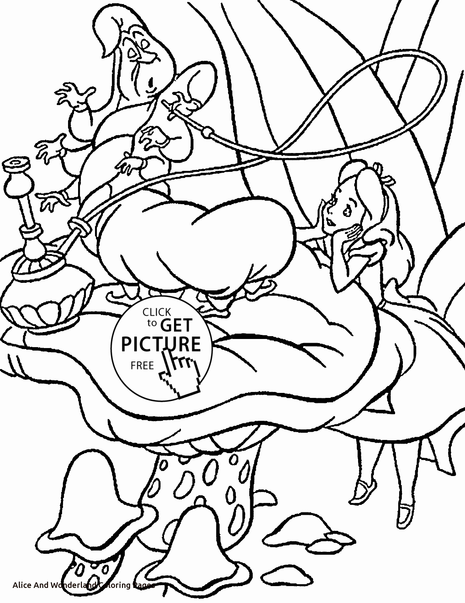 1483x1923 Alice Wonderland Coloring Book Pages Photograph Alice