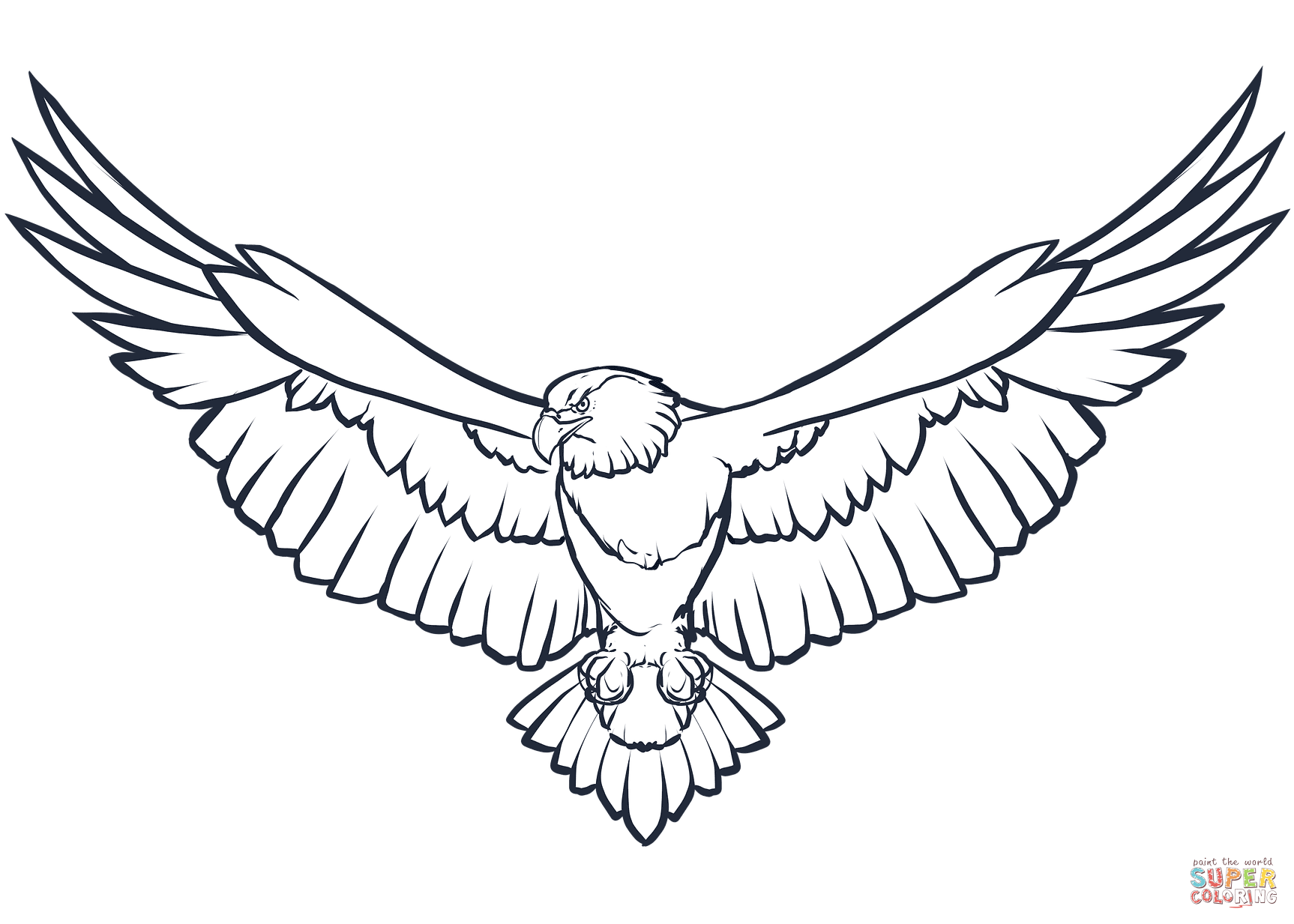1726x1233 Bald Eagle Coloring Page Free Printable Coloring Pages Eagle