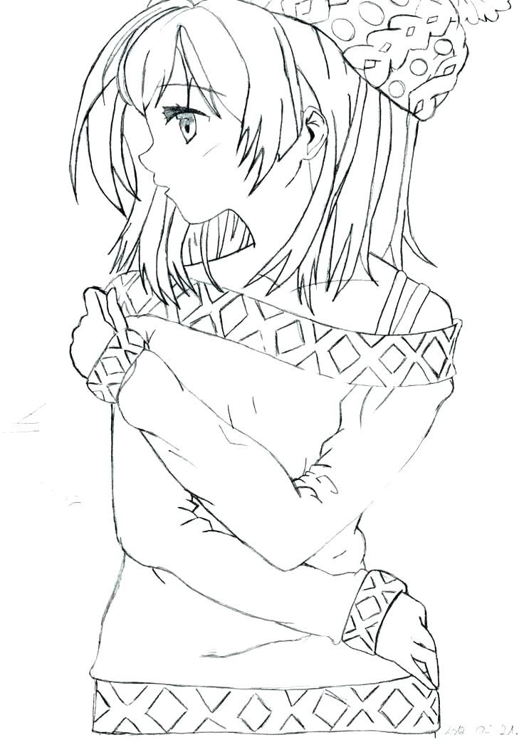 736x1039 Anime Boy Coloring Pages Anime Boy Coloring Pages Anime Coloring