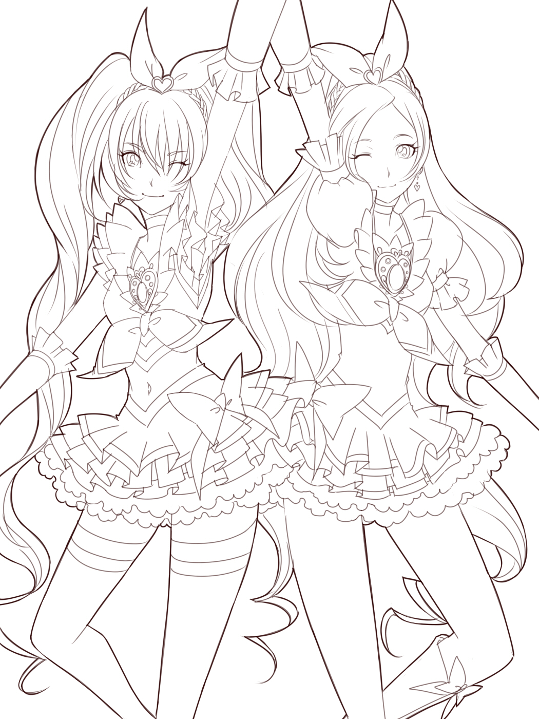 1050x1400 Coloring Pages Anime