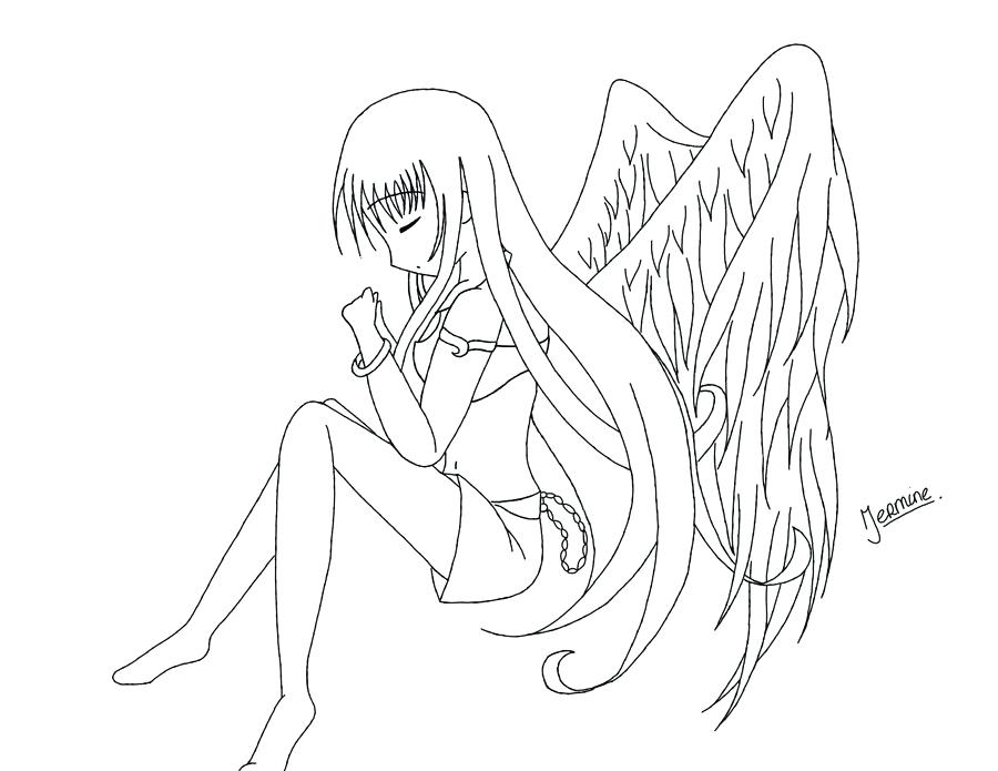 900x695 Emo Girl Coloring Pages Emo Coloring Pages Anime Angel Emo Anime