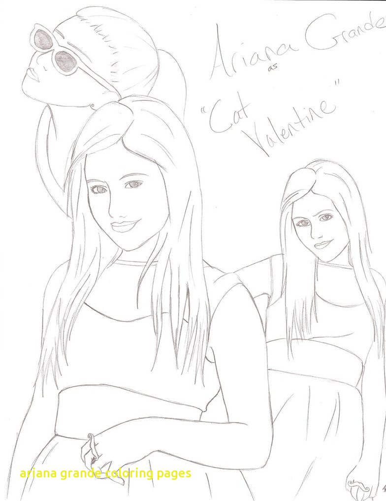784x1018 Ariana Grande Coloring Pages With Page Incredible