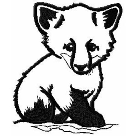 468x468 Cute Baby Fox Coloring Pages