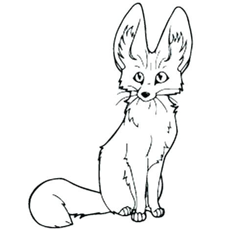 468x468 Coloring Pages Of Foxes