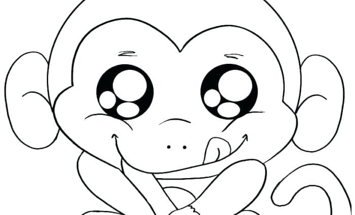 700x425 Monkey Face Coloring Page Monkey Color Page The Monkey Home Page