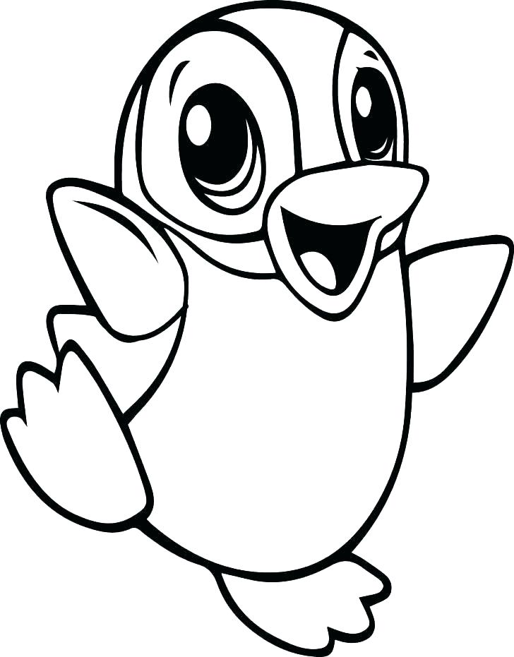 728x931 Baby Penguin Coloring Pages Baby Penguin Coloring Pages Baby