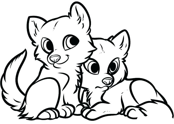 700x500 Coloring Pages Baby Wolf Wonderful Wolf Pup Coloring Pages